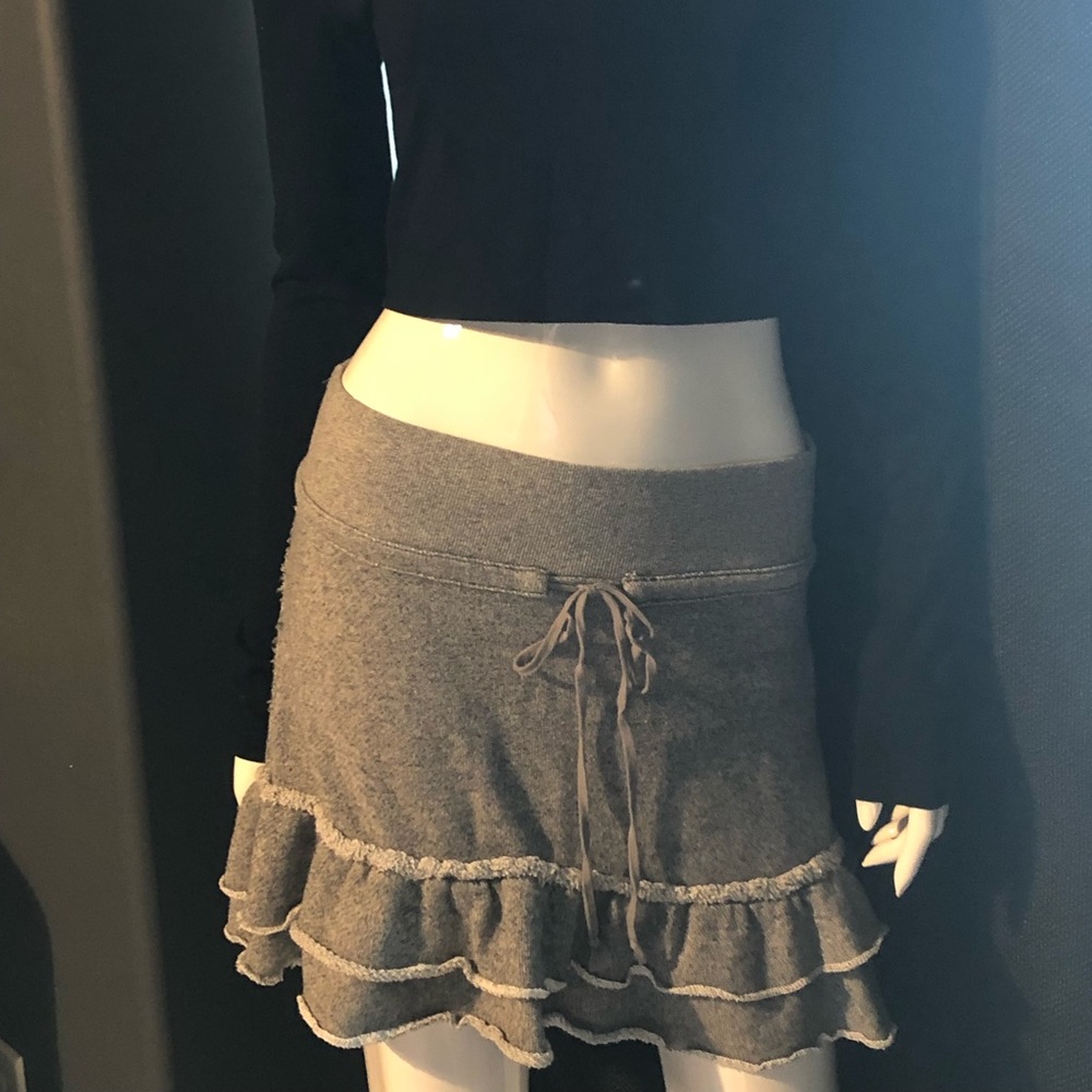 Grey Sweater Skirt